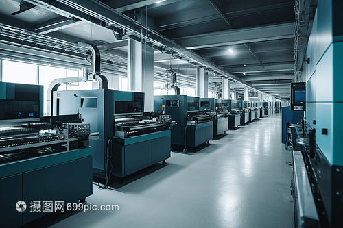 現代IC制造設施的視圖