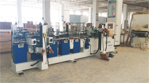 四面砂短料帶精修倒角線條砂光機 凱源精科